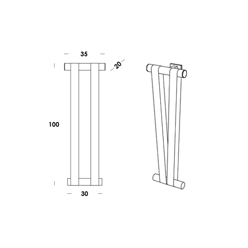 fasce 100/ap dim DALI push
