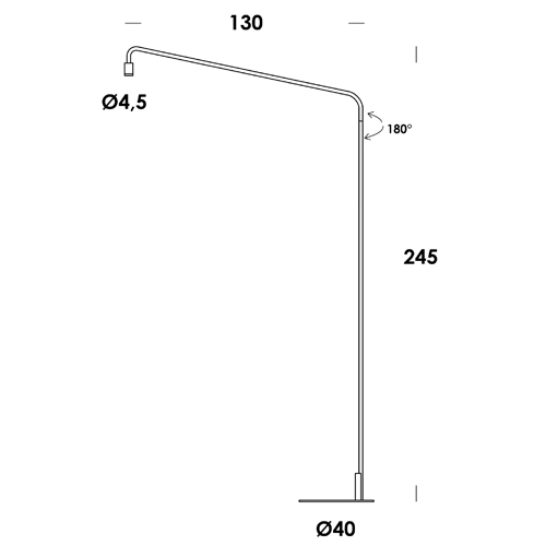 n'arco 245/ph dim on/off touch
