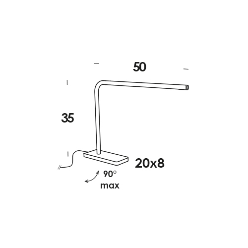 wl 50/lp dim on/off touch