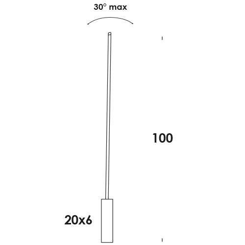 indico 100/sp dim DALI emissione indiretta