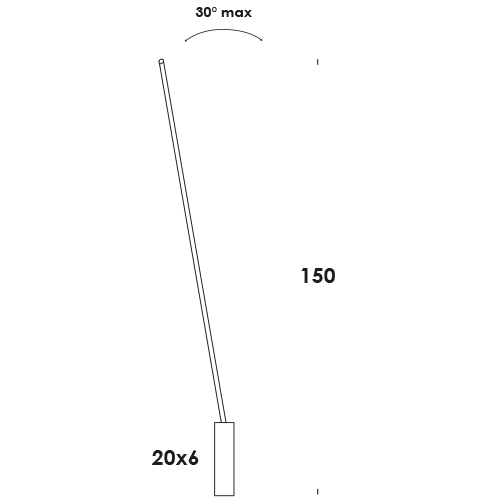 indico 150/sp dim DALI emissione indiretta