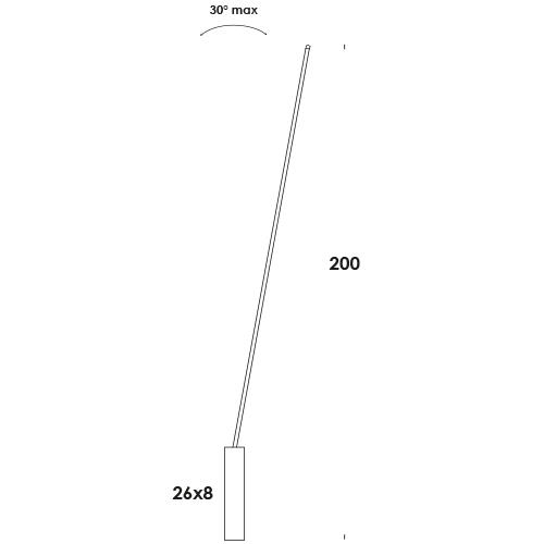 indico 200/sp dim DALI emissione indiretta
