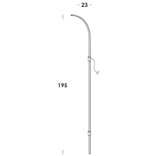 mi giro 190/ap incasso dim DALI emissione indiretta