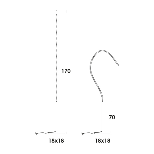 puntina 170/ph  dim on/off touch