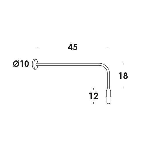 t 25 45/ap orizzontale