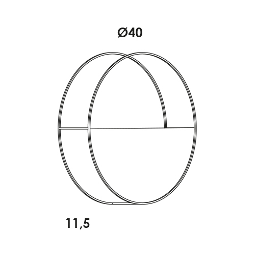 tambour 40/ap dim DALI