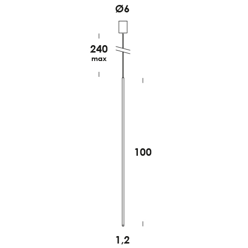 tubetto 100/so dim DALI