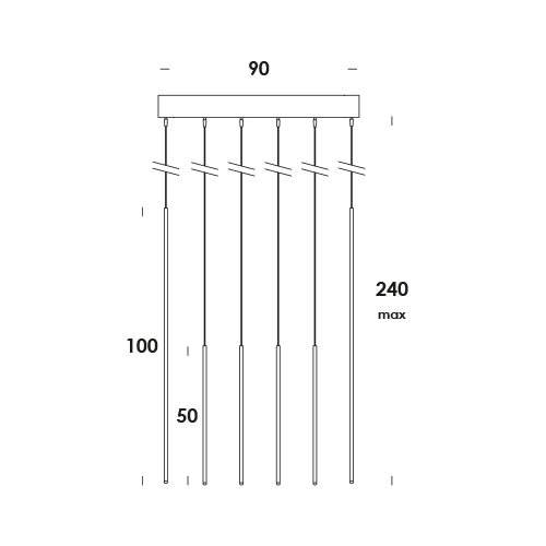 tubetto 90/s6 dim DALI