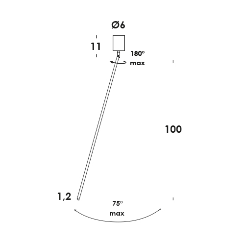 tubetto 100/pl dim DALI