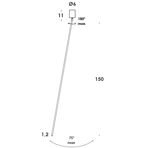 tubetto 150/pl dim DALI